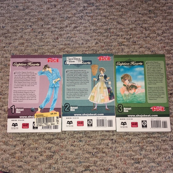 Captive Hearts Manga 1-5 - Picture 2 of 3